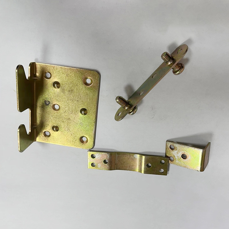 Bed Frame Connector Fixed Support Frame Hardware Accessories Customized Non-Standard Metal Stamping Parts for Wooden Bed Hanging