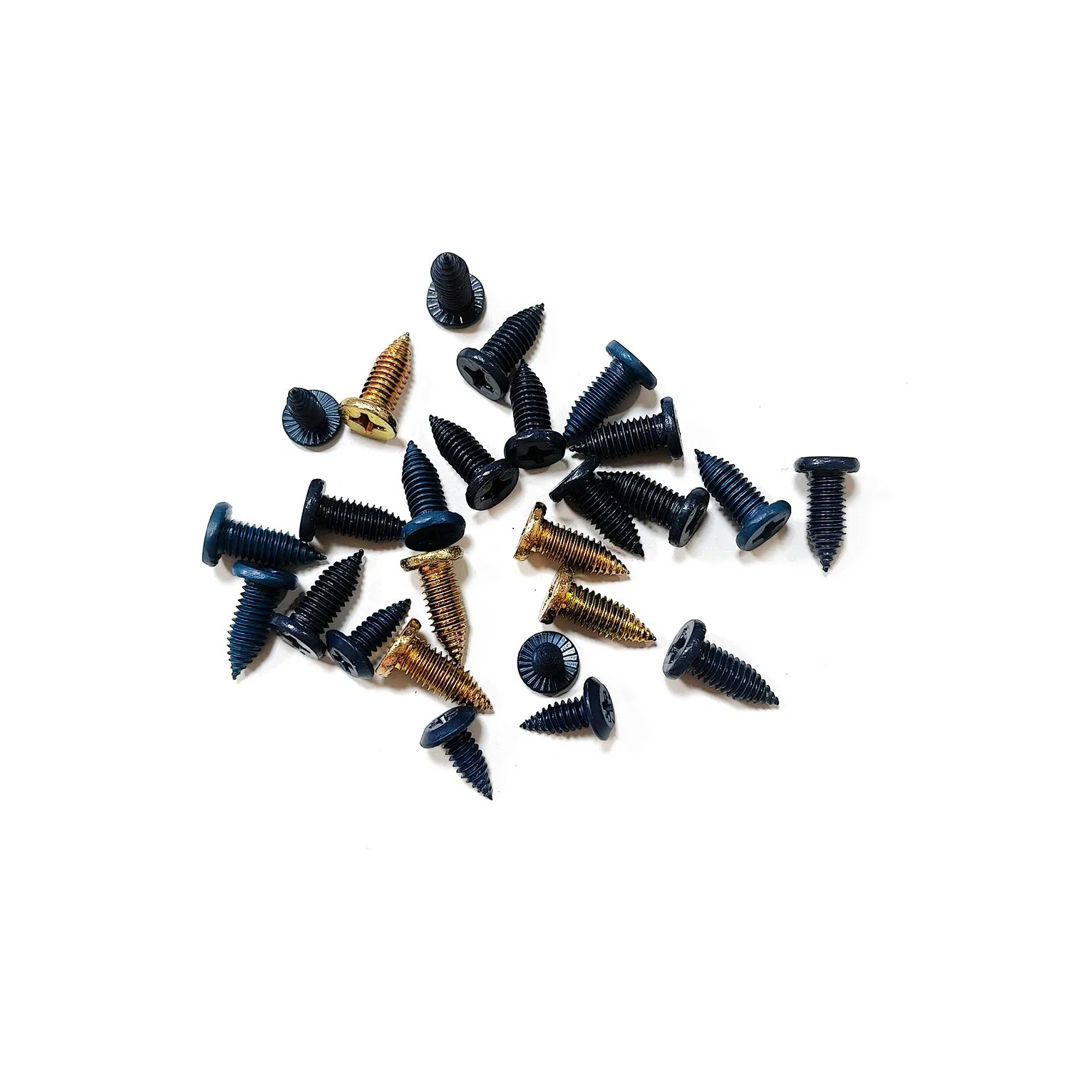 Custom Color Phillips Flat Head Tri-Lobular Screws for Furniture, Decorative Panels, Roofing