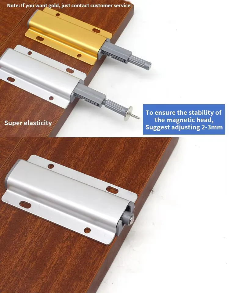 Kitchen Cabinet Hidden Rebound Device Setup