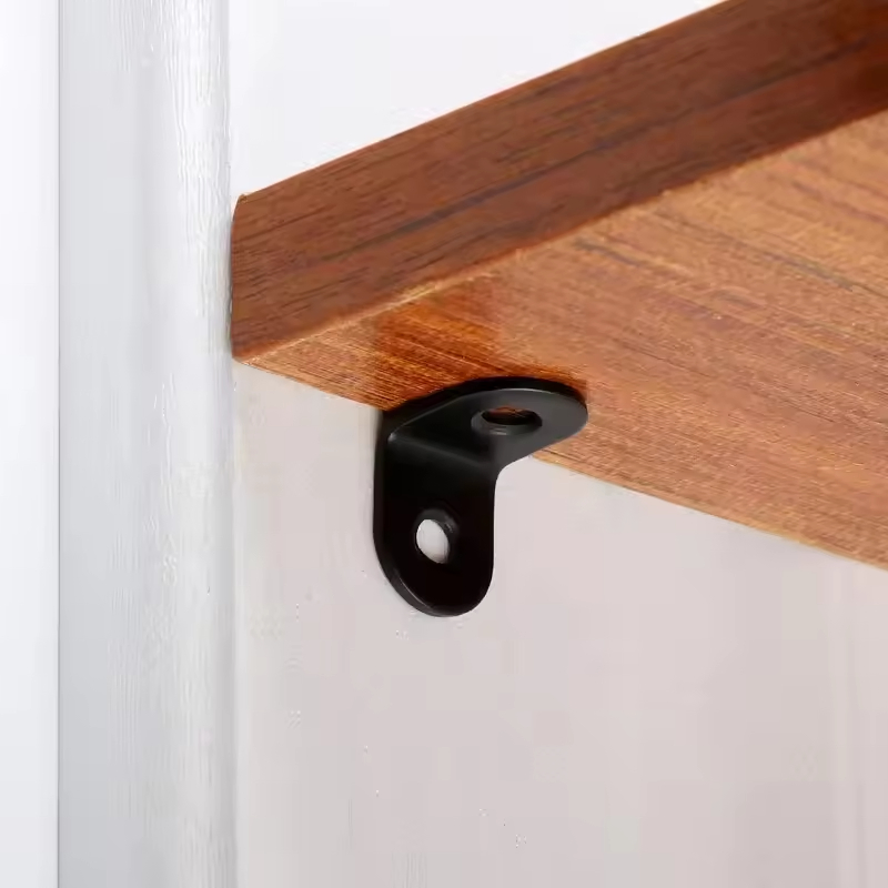 Stainless Steel 90 Degree L-Shaped Right Angle Iron Shelf Corner Bracket Table Chair Connector