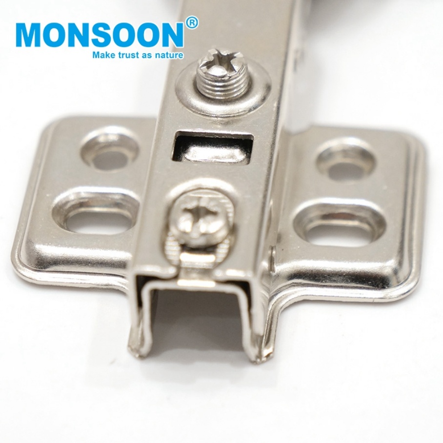 Iron 35mm Cupboard Furniture Hardware Hinge Door Soft Close Overlay Steel Hydraulic Kitchen Cabinet Hinges for Mall Park