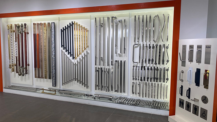 OEM / ODM Producers High Quality Hardware 304 Stainless Steel Custom Push Pull Glass Door Handle
