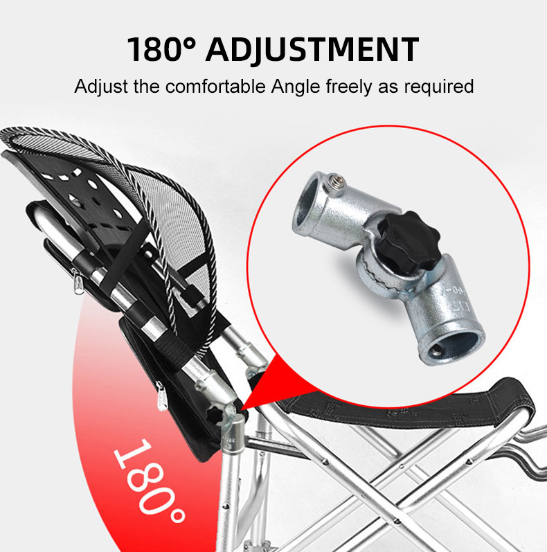 Folding Sofa Hinge Gear Furniture Hardware for Beach Chairs Support Legs Rust Collapsible Joint