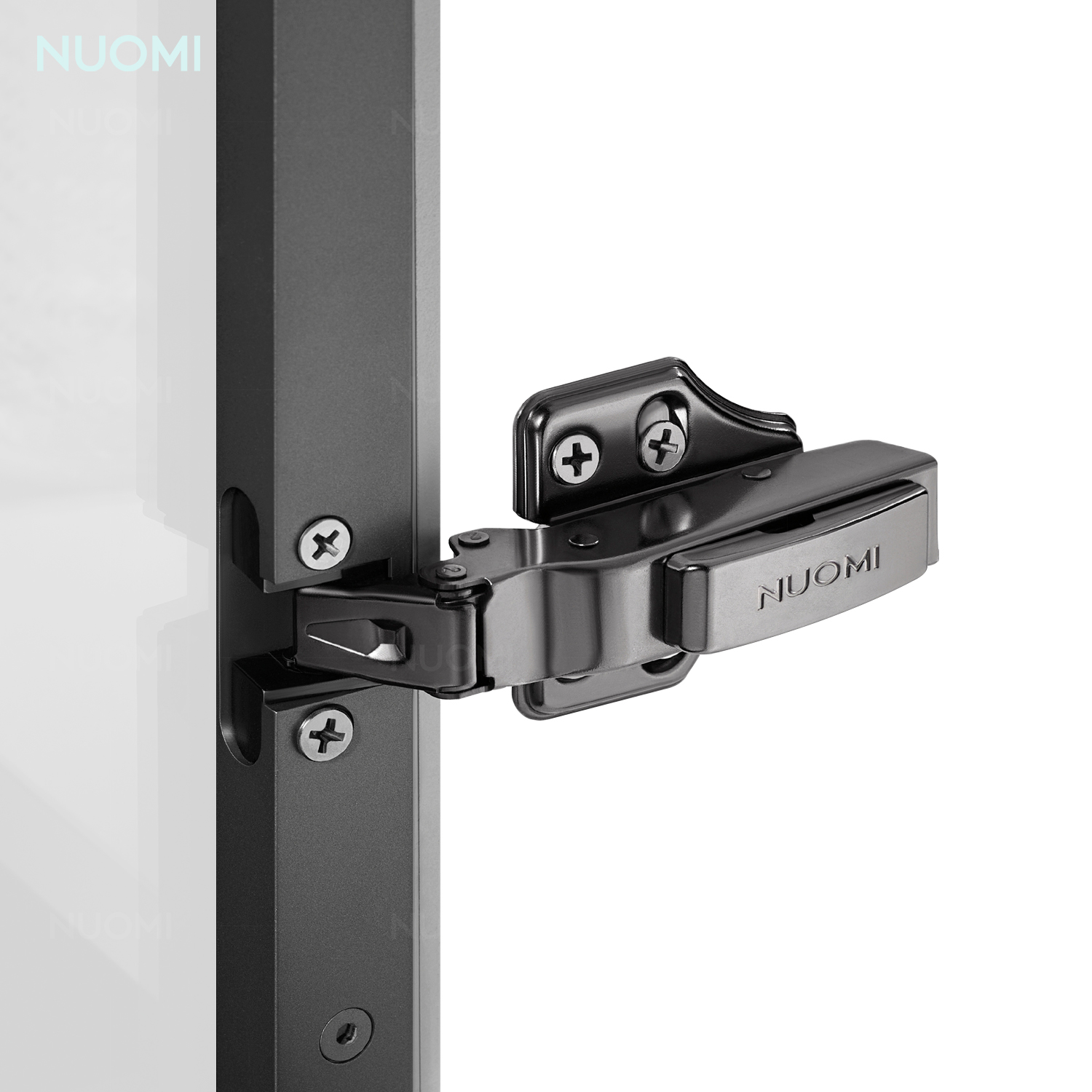 NUOMI Aluminium Frame Door Hinge Soft Close Heavy Duty Hinge Hydraulic Concealed Furniture Hardware Cabinets Hinges