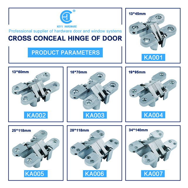 Hydraulic Cabinet 180 Degree Concealed Funiture Hardware Heavy Duty 3d Adjustable Pivot Invisible Hidden Hinge for Wooden Door