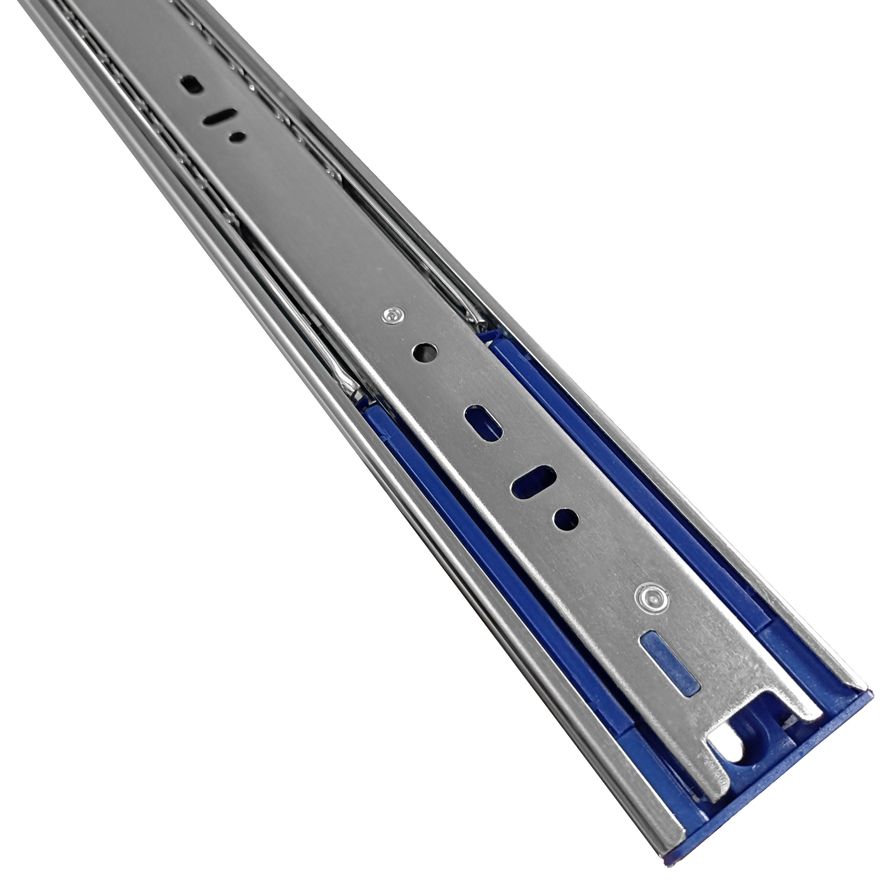 Correderas Telescopicas Ball Bearing Soft Close Rail Runner Undermount Slider Heavy Duty Telescopic Channel Slides For Drawer