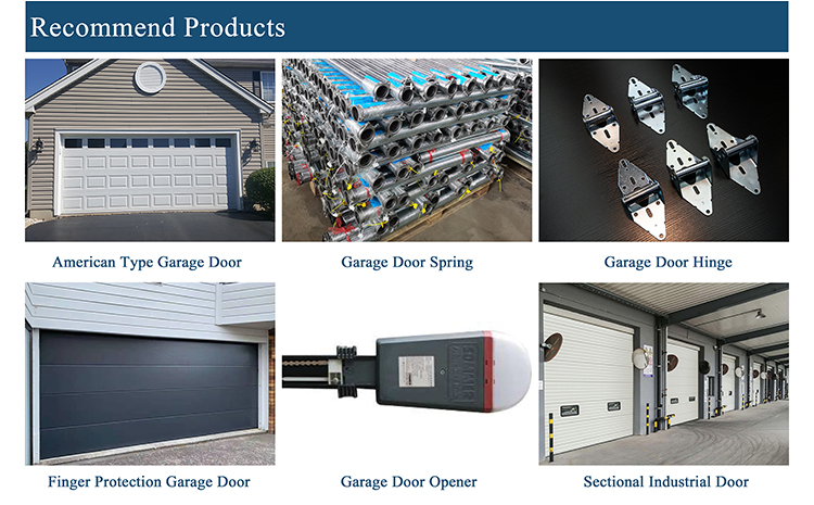 Wholesale America Sectional Garage Door Hardware Door Parts Door Accessories
