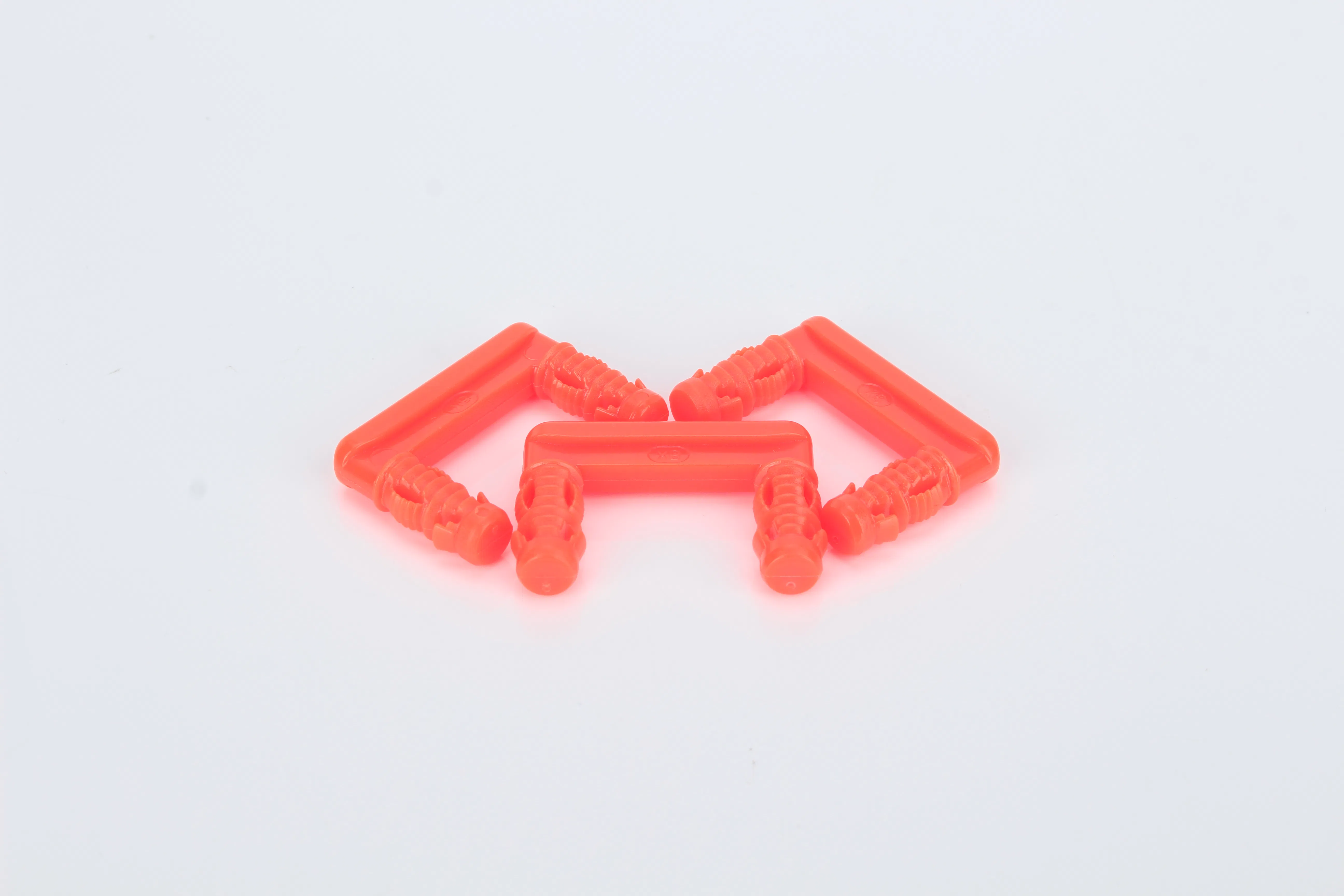 Red Iron Steel Cabinet Connector