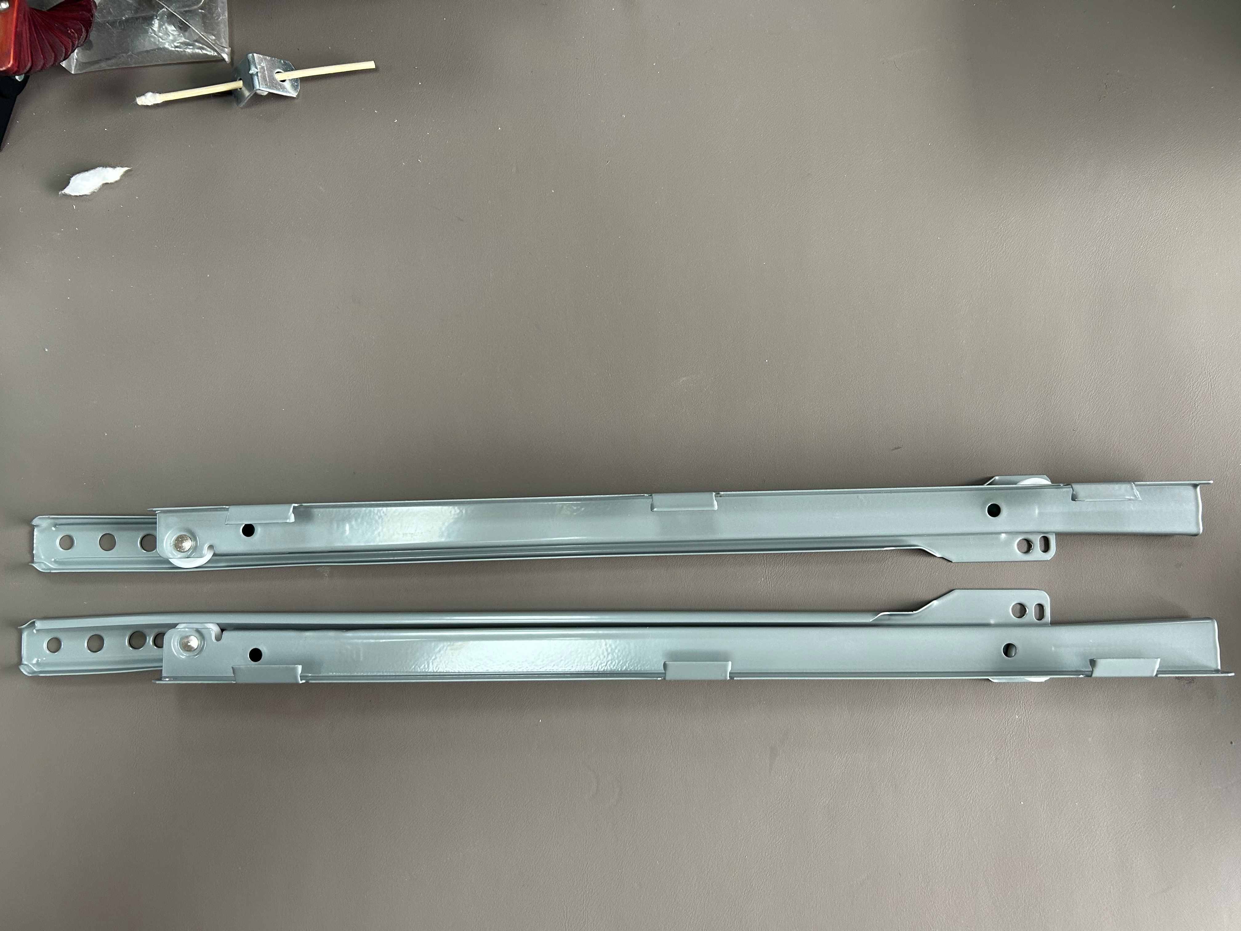 Furniture Hardware Sliding Guide Rail Ball Bearing Sliding Mechanism Powder Coating Paint Drawer Slide