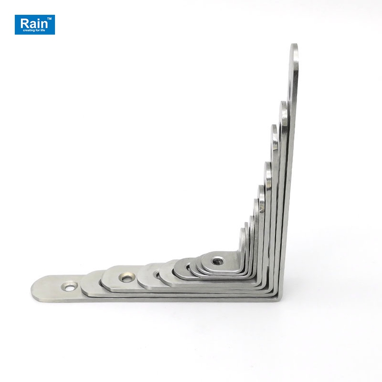 Desktop Carbon Steel Custom Milling Angle Brackets For Air Conditioner And Shelf Support
