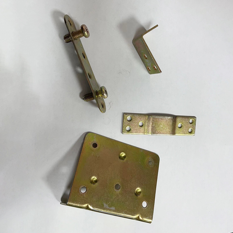 Bed Frame Connector Fixed Support Frame Hardware Accessories Customized Non-Standard Metal Stamping Parts for Wooden Bed Hanging