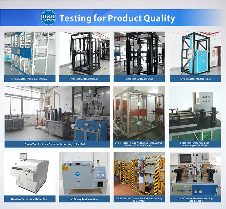 Stainless Steel Solid Lever Handle Quality Test