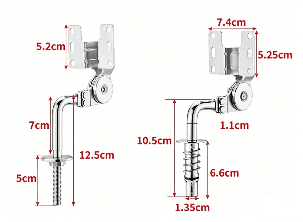 Sofa armrest ratchet mechanism
