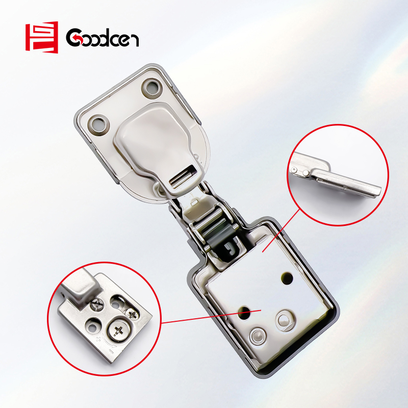 Metal Modern Factories Hydraulic Soft Closing Buffering Full Overlay Custom Cabinet Door Hinge for Kitchen Furniture Fittings
