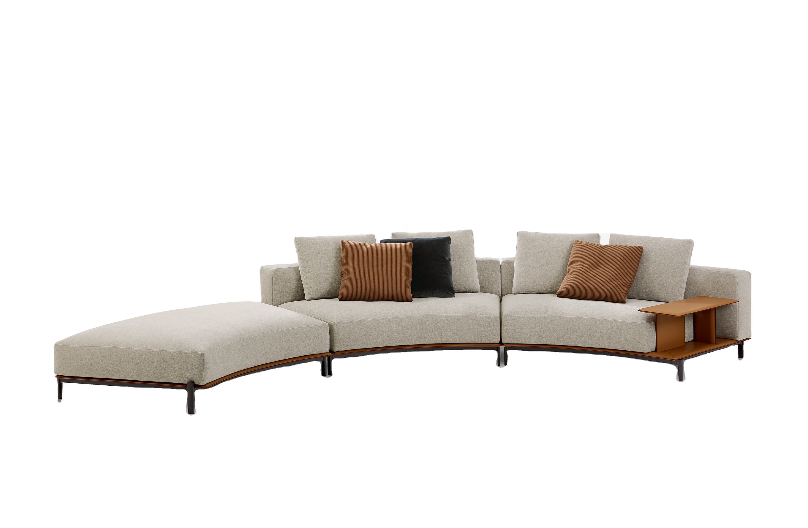 Nordic Designer Sofa Leg Aluminum Sofa Frame Leg Modern Furniture Legs Sofa Accessories Furniture Hardware
