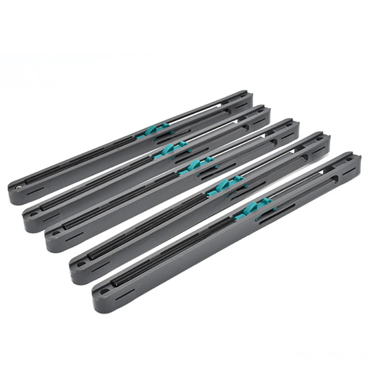 Soft Closing Wardrobe Sliding Door System Sliding Door Rollers POM Buffer Adjustable Hydraulic Dampers