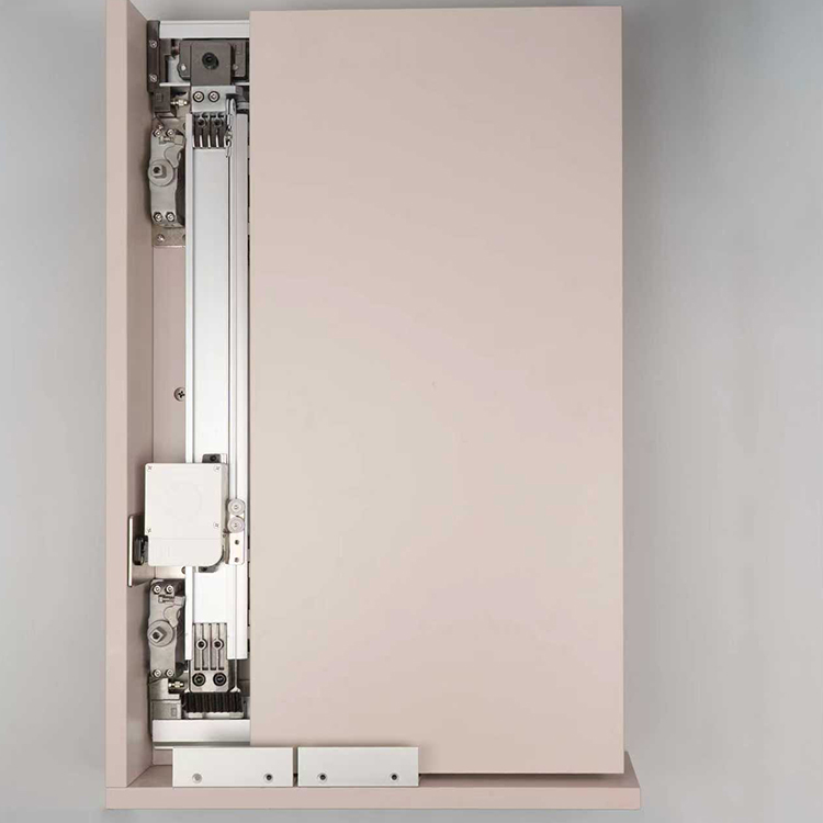 High Quality Wardrobes Sliding Pocket Door Hardware Mechanism Concealed Sliding Fold Up Cabinet Door System