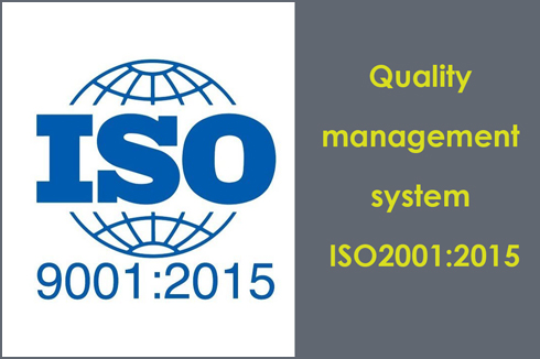 ISO Quality System Certificate
