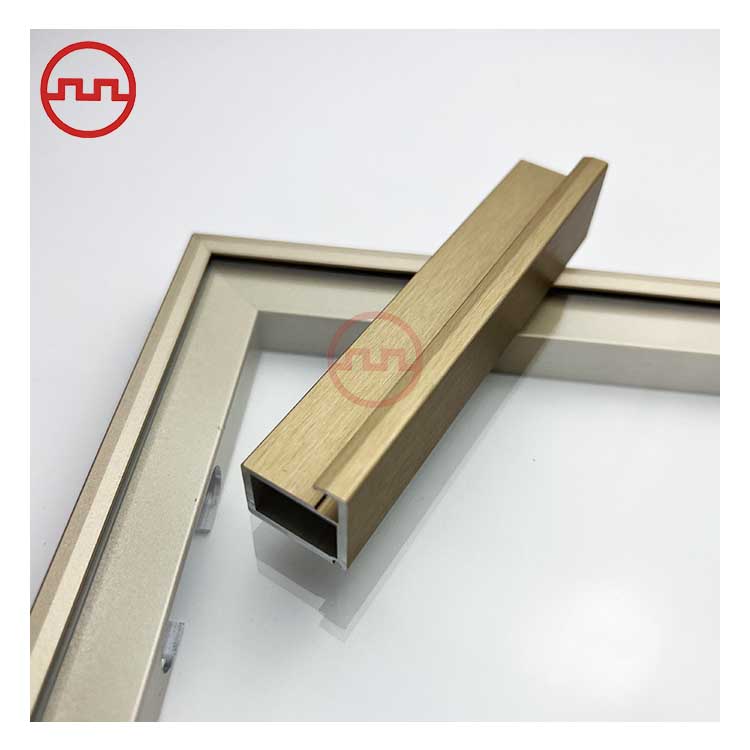Hardware Aluminium Profile for Kitchen Cabinets Glass Cabinet Aluminum Frame Accessories for Living Room Glass Door Wardrobe
