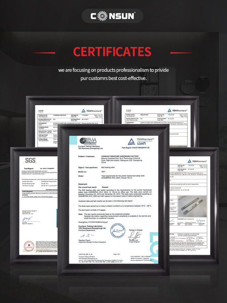 Certifications