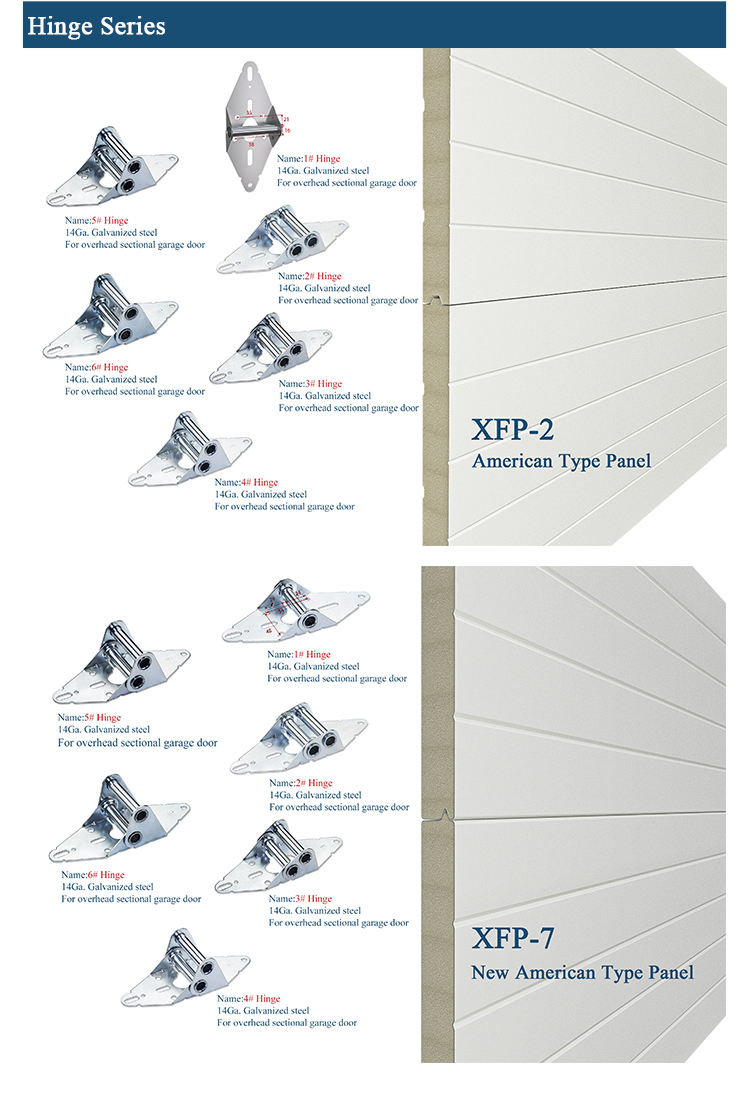 Wholesale America Sectional Garage Door Hardware Door Parts Door Accessories
