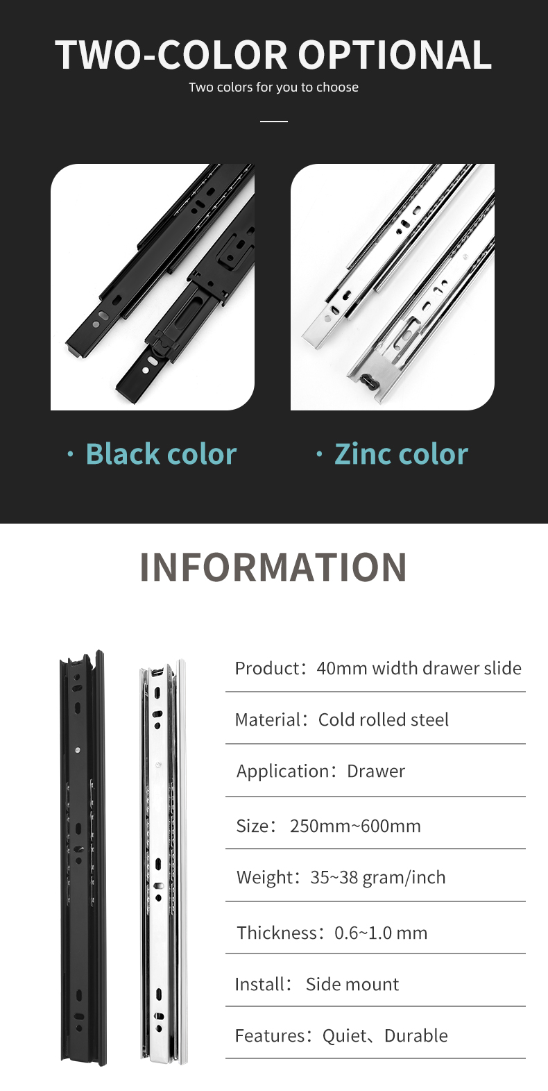 Drawer Slide Feature 4
