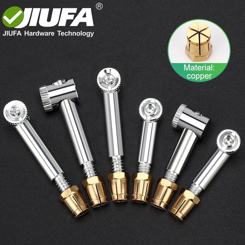 JIUFA Furniture Hardware Hidden Connector Furniture 4 in 1 Fastener Cupboard Hardware Fitting