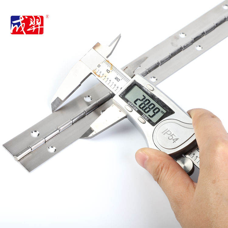 Hot Sale Customized Stainless Steel 201 Continuous Long Cabinet Piano Hinges for Furniture