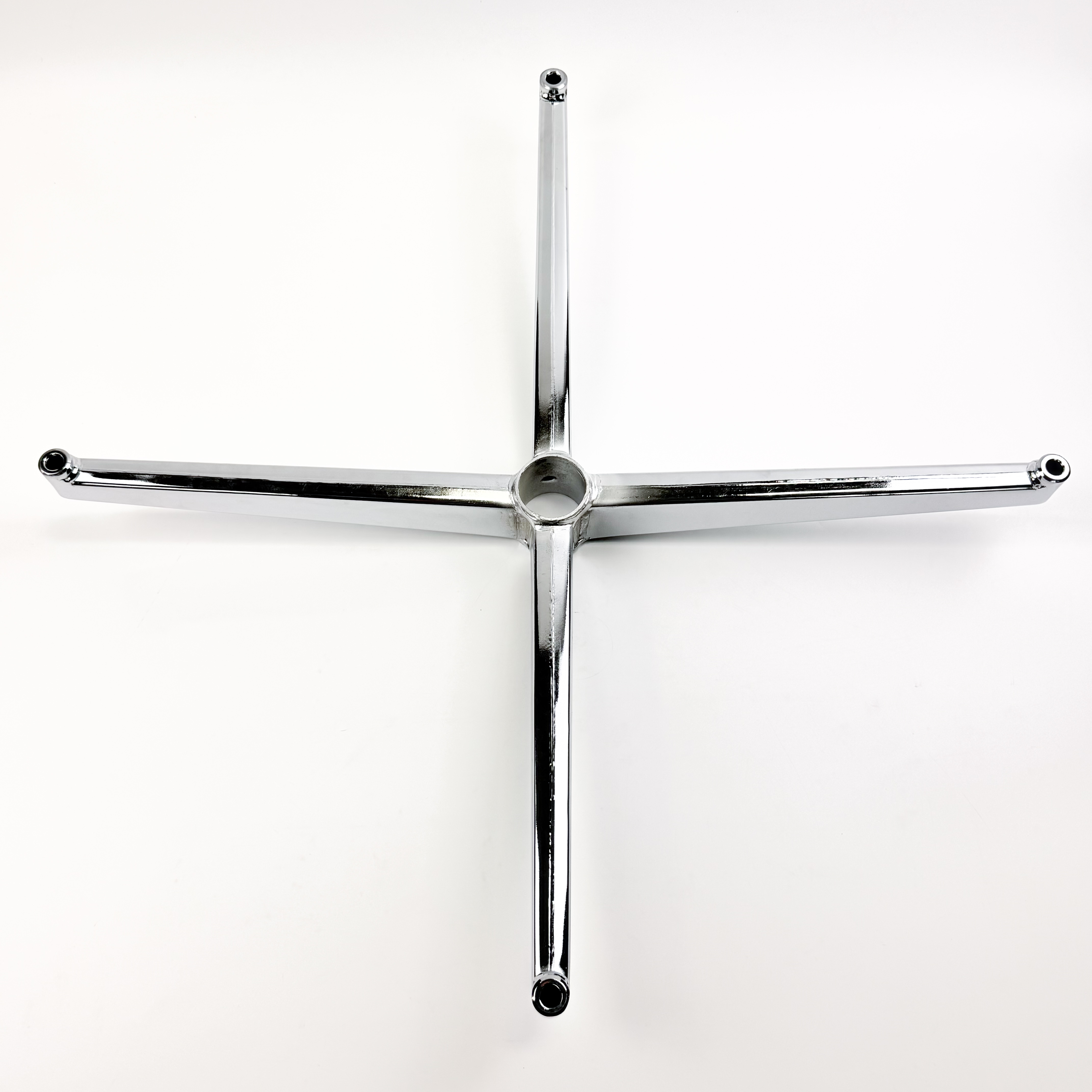Standard Commercial 4 Star Office Chair Metal Base Replacement Hardware Parts for Furniture Legs Chromed