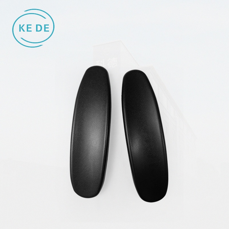 Modern Design KEDE Brand PU+Steel Office Chair Armrest Pads Wholesale Ergonomic Black Accessories for School Home Hospital Use