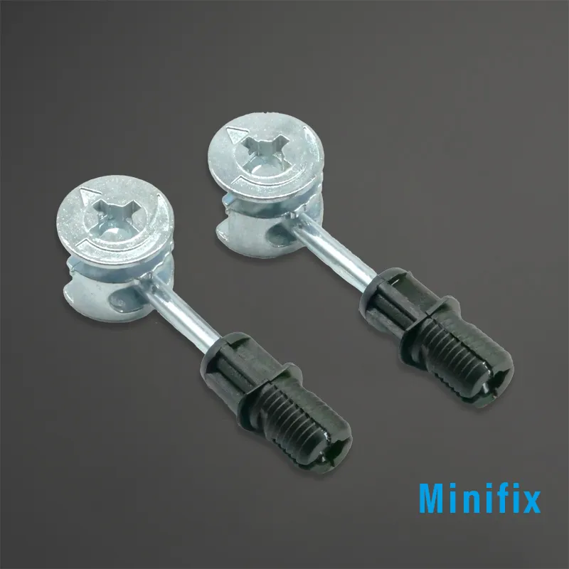 Cabinet Hardware Furniture Eccentric Cam Lock Table Wood Door Dowel Connecting Fastener Fitting Connector Bolt for Panel Fixing