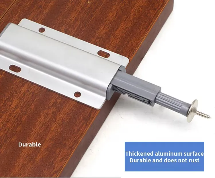 Kitchen Cabinet Hidden Rebound Device Alignment