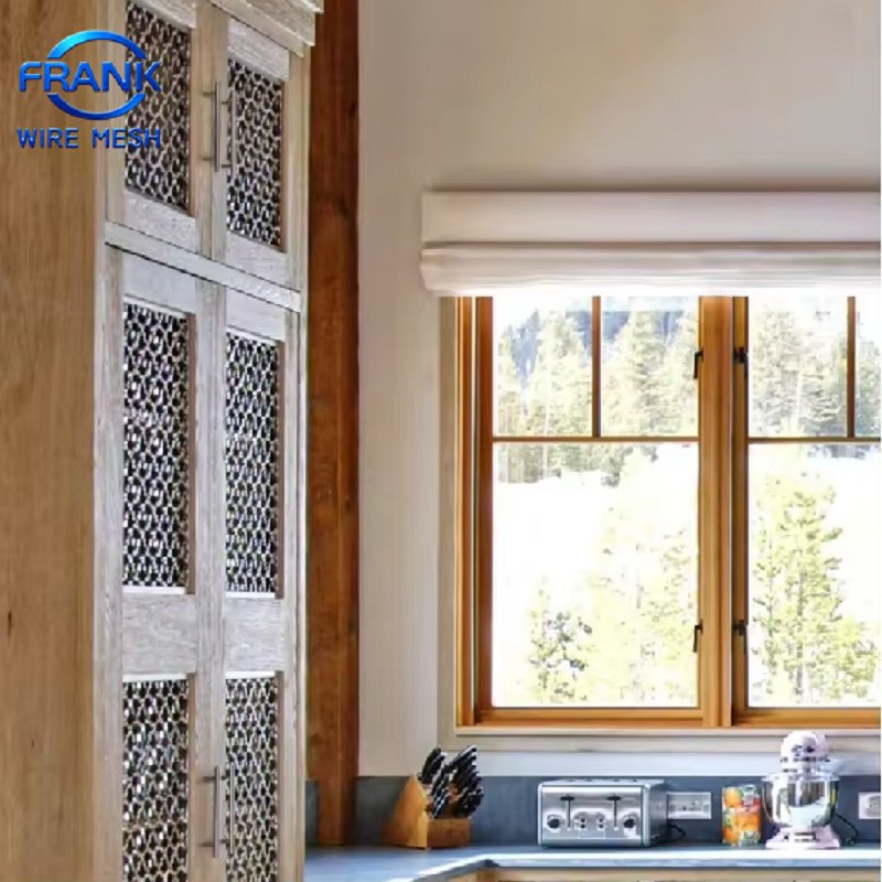 High Quality Metal Architectural Decorative Crimped Wire Mesh for Furniture Cabinets