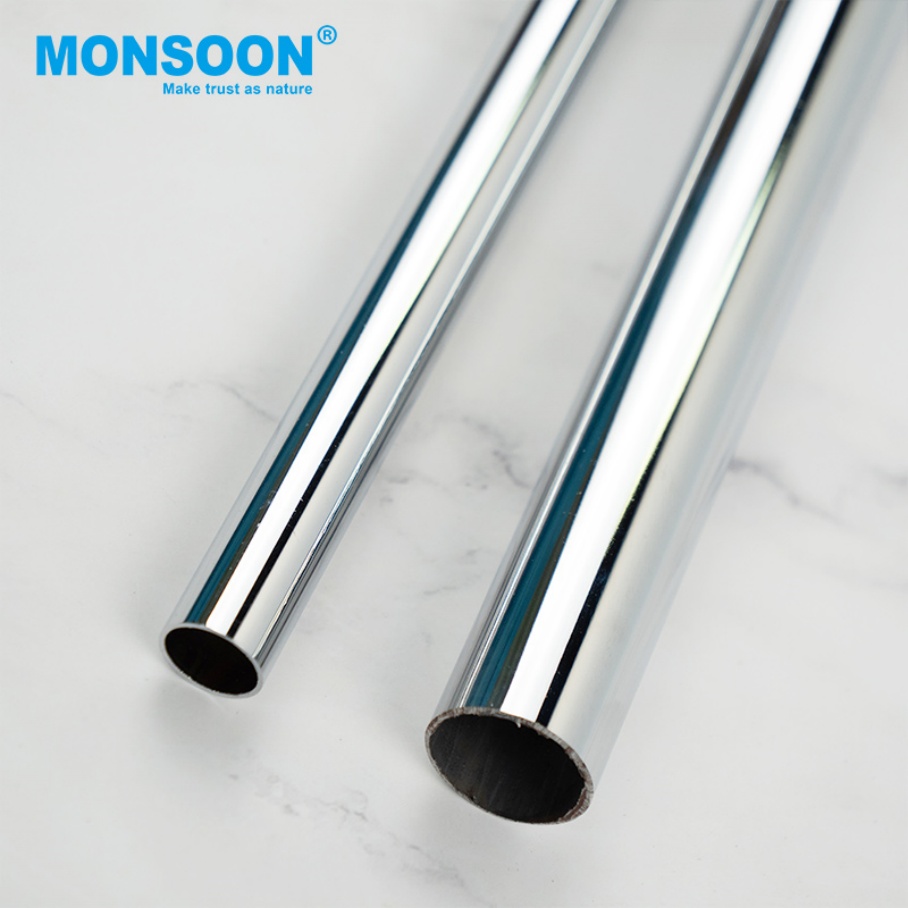 Furniture Round Hollow Tube Wardrobe Accessories Hanging Rods Fitting Hardware Closet Oval Tube