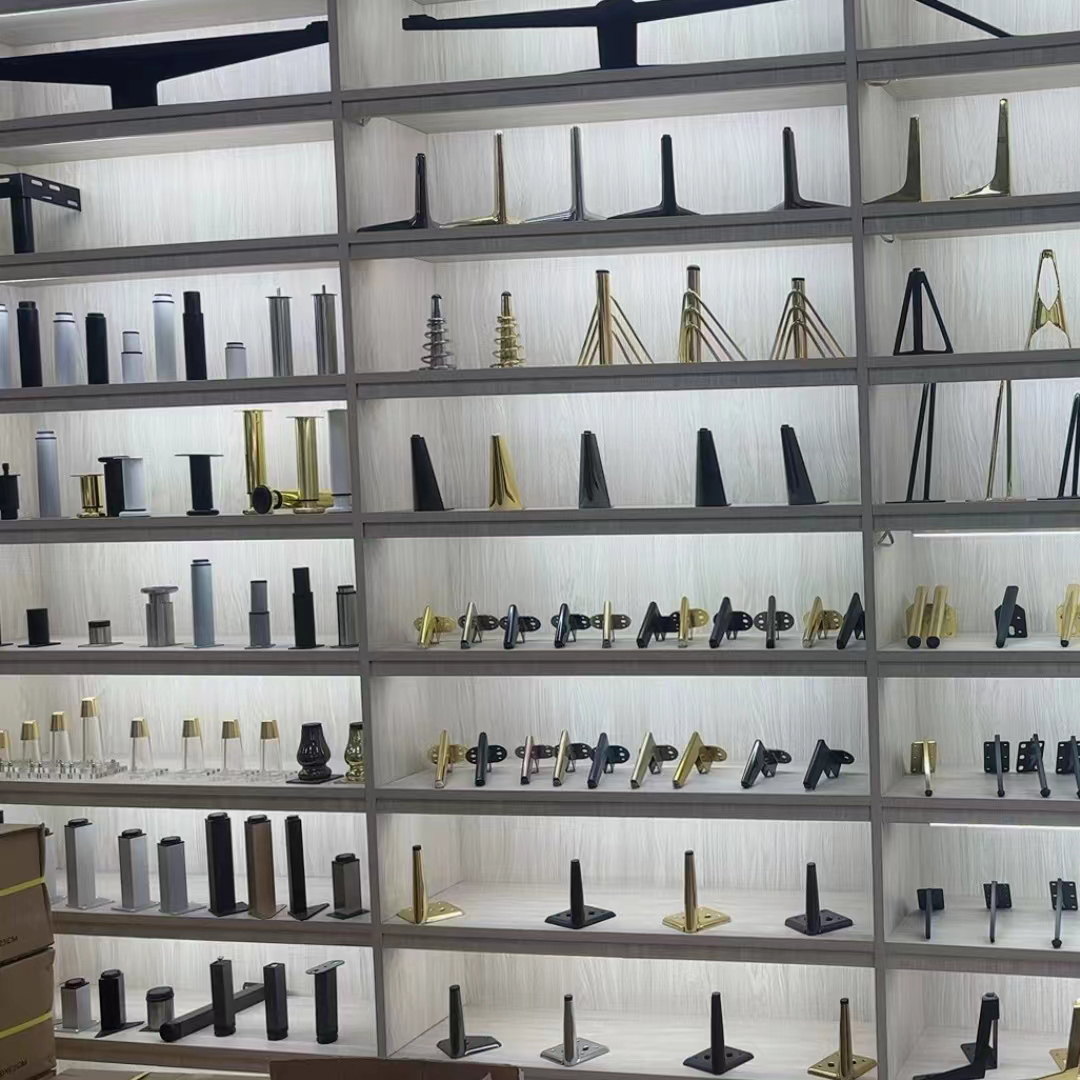 CAIYI Manufacturers Wholesale Furniture Hardware Accessories Cabinet Metal Foot Sofa Feet Legs For Couch