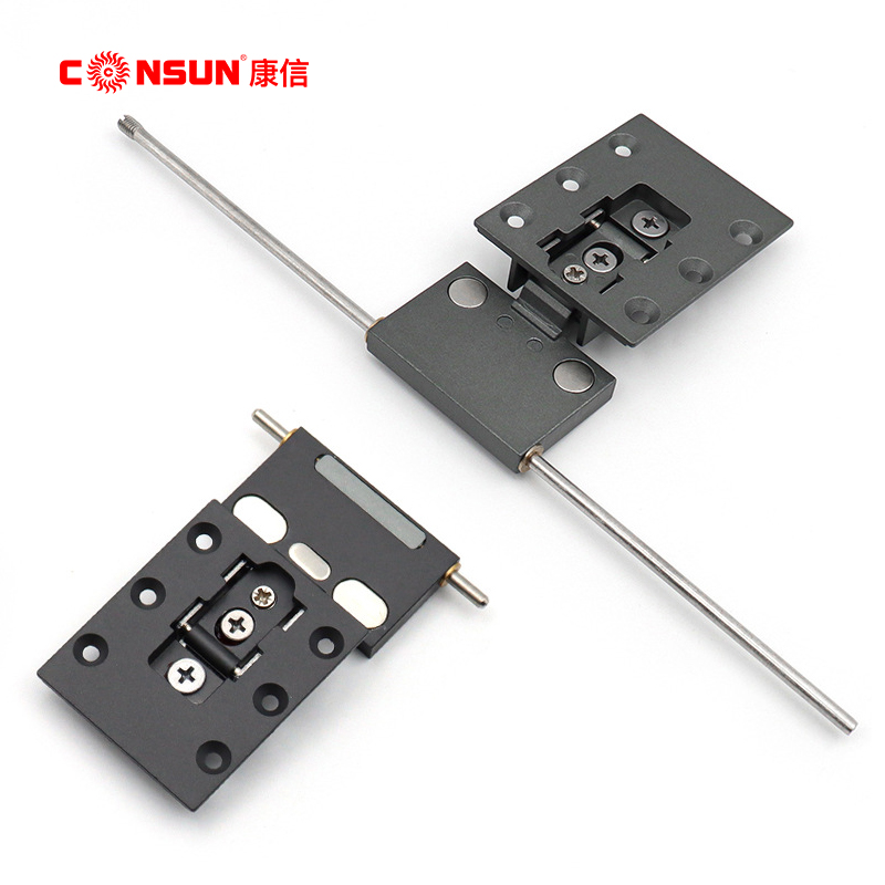 Aluminum Door or Wood Door Pin Hinges Furniture Hardware Kitchen Cabin Concealed Hydraulic air Hinge Cabinet Furniture Hinges