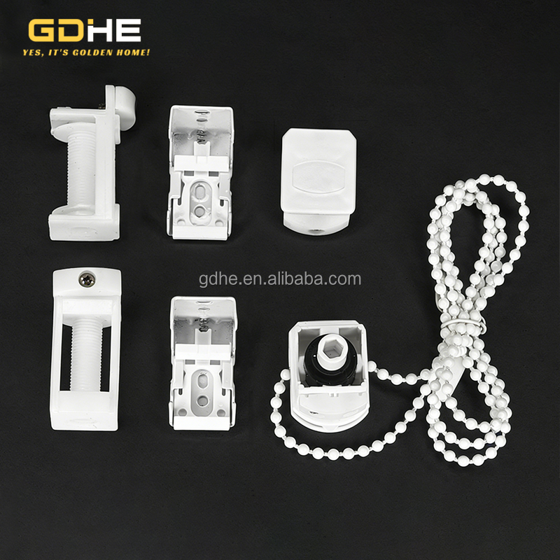 Wholesale Roman Blind Track Accessories Complete Set Durable Roman Blind Track Fitting Kit Smooth Metal Core Chain System
