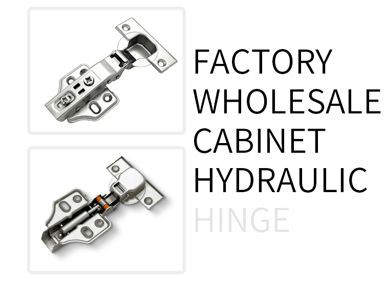 Iron hydraulic soft close cabinet hinge details