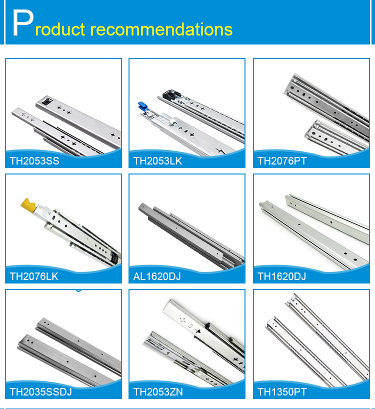 Telescopic Rail Installation Detail