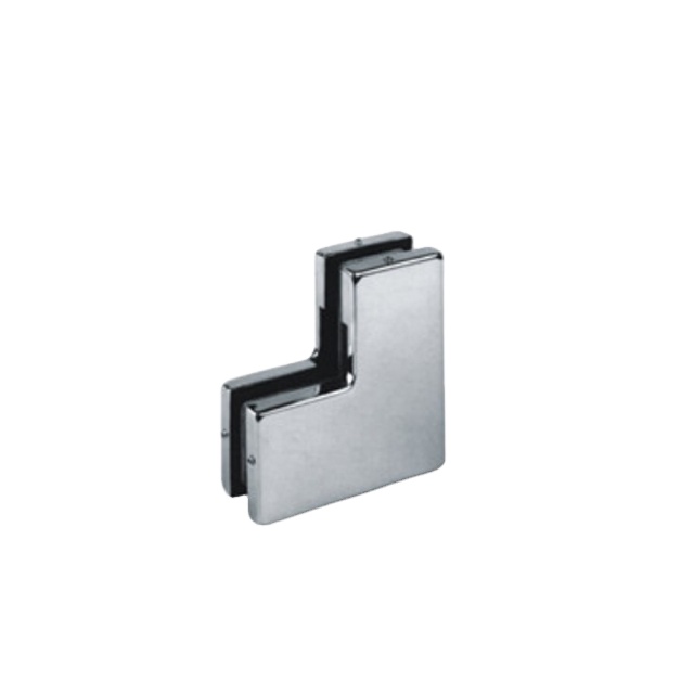 Modern Frameless Glass Door Accessories Aluminum Alloy Stainless Steel 304 Brass Patch Fittings Durable Screw Hardware Bathroom