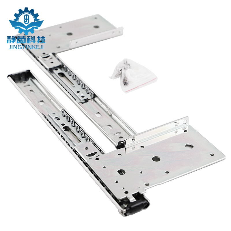 Professional Design Steel Ball Bearing Flipper Door Slide for Furniture Cabinets for Kitchen Bedroom Living Room Application