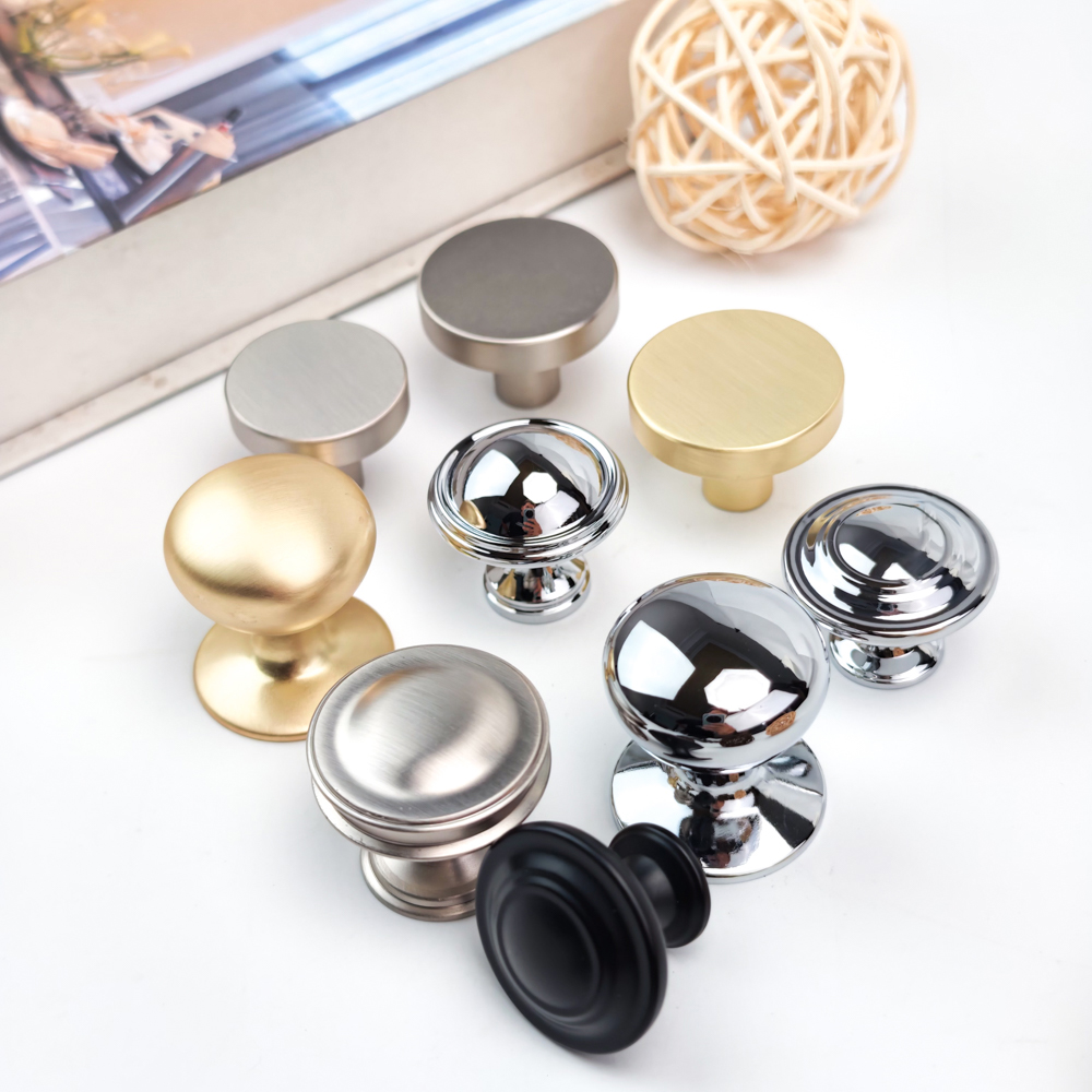Adjustable Zinc Alloy Furniture Handles Knobs Modern Design for Living Room Wardrobe Drawer Accessories-Durable Easy