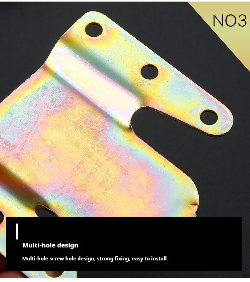 Color Zinc Plated Mountain Shaped Sofa Buckle Plug In Interlocking Connector Heavy Duty Bed Sofa Connecting Furniture Hardware