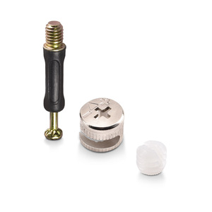 Yxg aluminum Furniture Board Three-in-One Connector Cabinet Fastener Self-Tapping Positioning Quick-Assembly Rod Eccentric Wheel