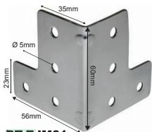 Furniture Hardware Accessories Corner Brace Connector Table&Chair Fasteners Angle Iron