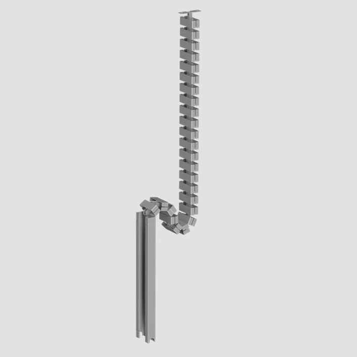 Office Furniture Parts tank Chain for Office and Home Furniture Parts Cable Management desk space parts