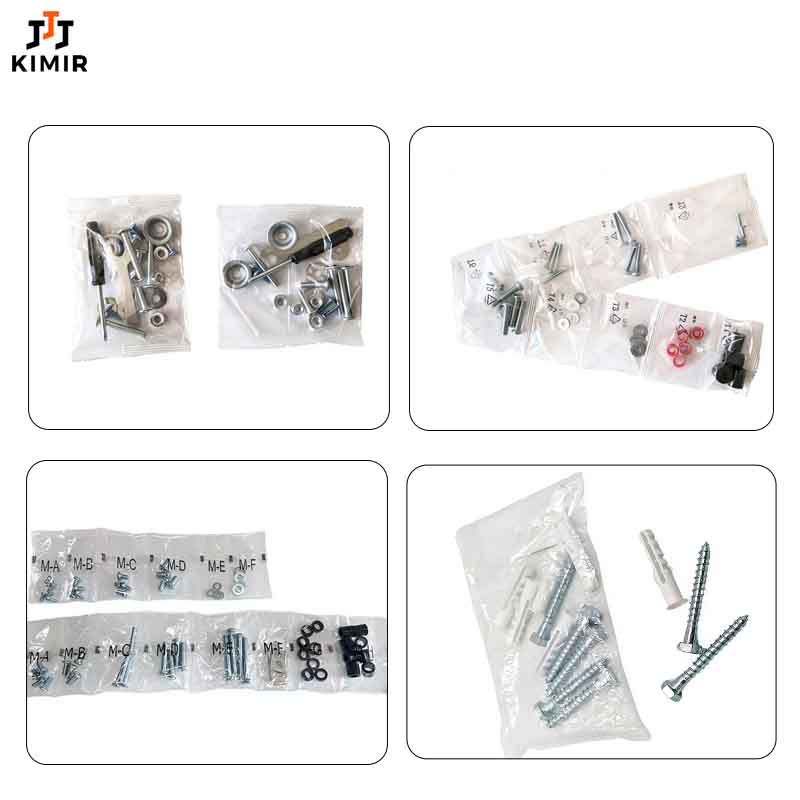Factory Direct Plastic Bag Packed Furniture Hardware Screws Grade 4.8 8.8 10.9 Custom Packaging Set