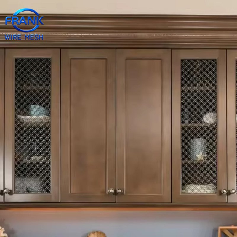 High Quality Metal Architectural Decorative Crimped Wire Mesh for Furniture Cabinets
