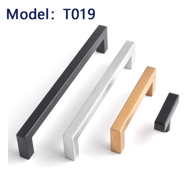 Manufacturer Furniture Fitting Hardware Stainless Steel Pull Drawer Kitchen Cabinet Knobs Door Handle for Bedroom Dresser Usage
