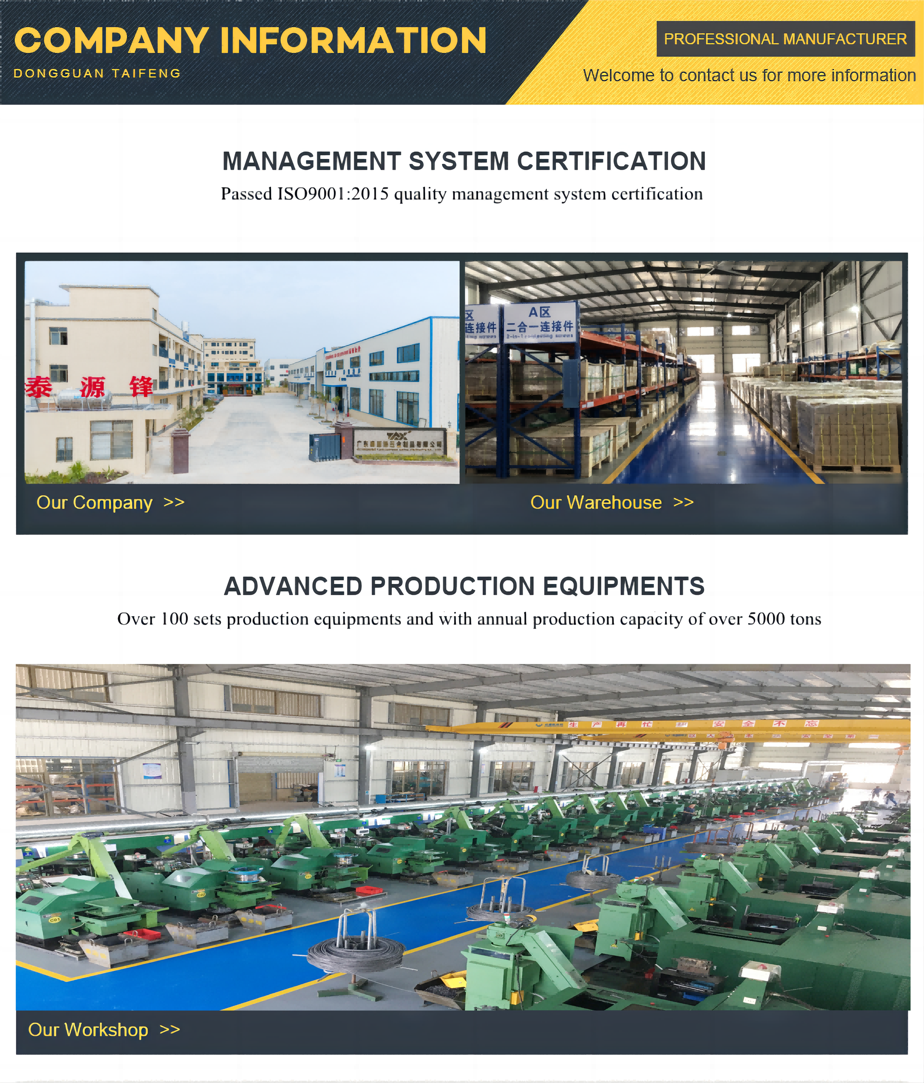 Company Facility